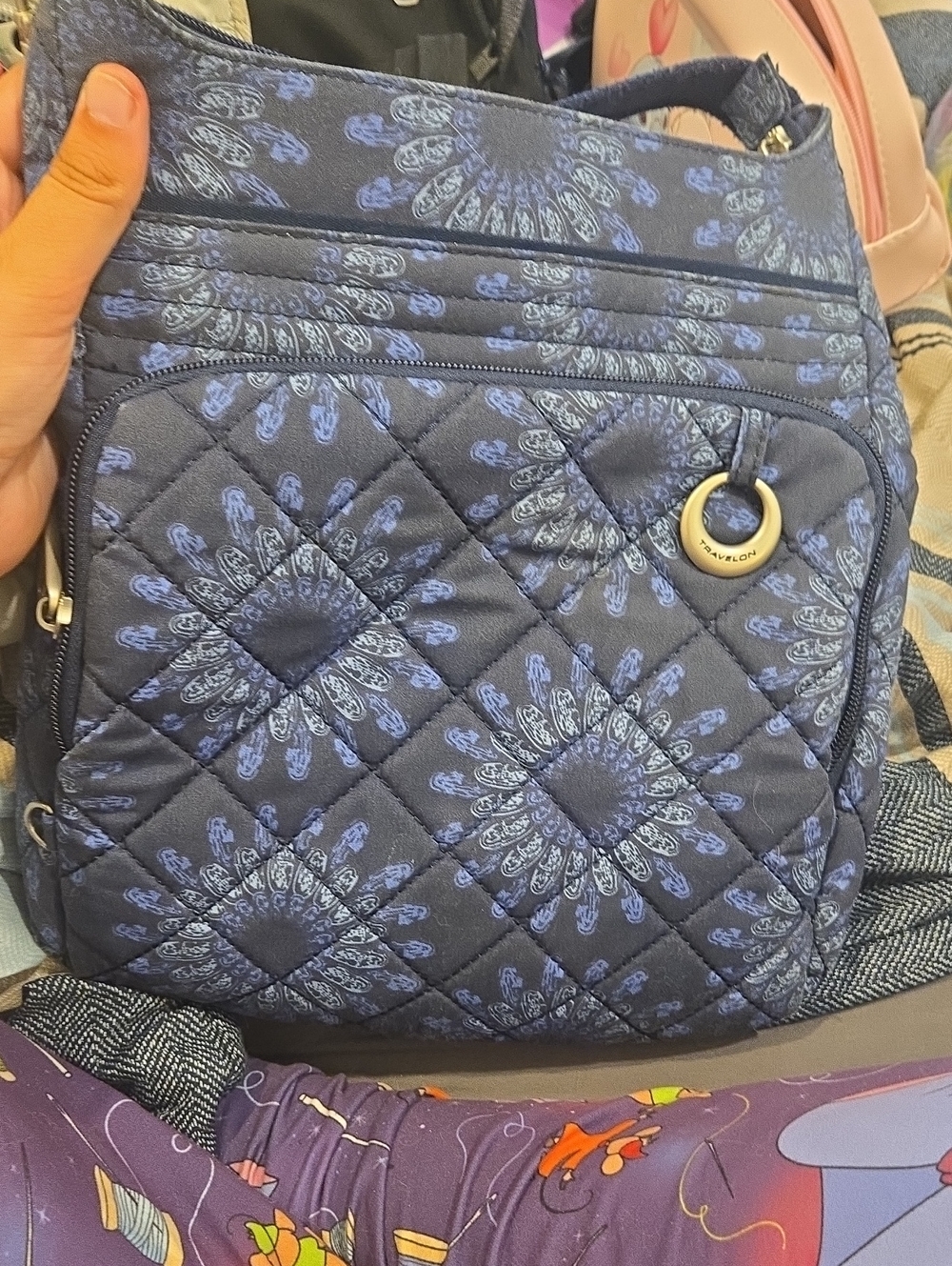 Antitheft Quilyed Boho Crossbody/shoulder Purse
